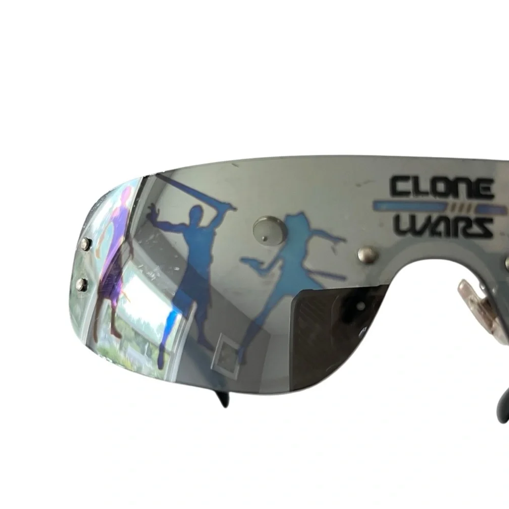 Star Wars 2009 The Clone Wars Mirrored Sunglasses Kids Collectible Lucasfilm